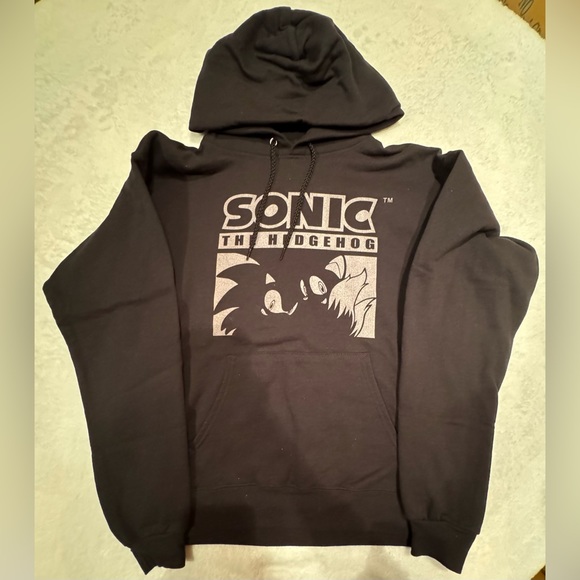 Sonic The Hedgehog - Maglietta Ufficiale Donna Sonic & Tails, Manica Corta, Colore Cielo Blu, Taglia XL